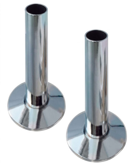 SET CUBRETUBOS RADIADOR CROMO